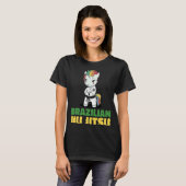 Brazilian Jiu Jitsu and Grappling Unicorn Tシャツ (正面フル)