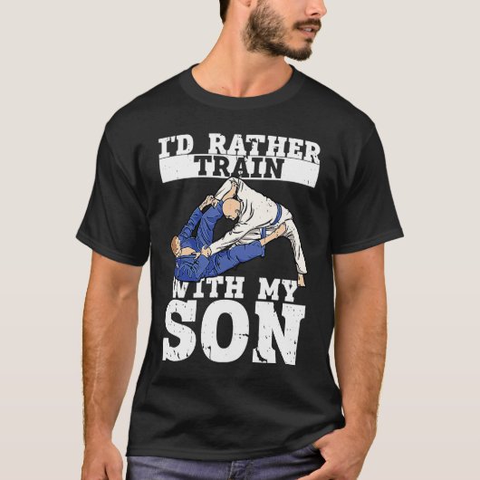 Brazilian Jiu Jitsu Dad BJJ Mixed Martial Jiu Jits Tシャツ (正面)