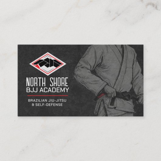 Brazilian Jiu-Jitsu Instructor 名刺 (正面)