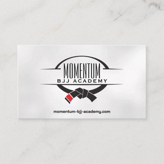 Brazilian Jiu-Jitsu Instructor 名刺 (正面)
