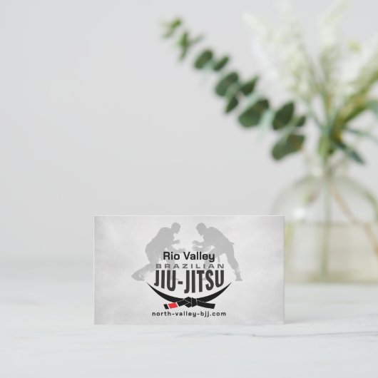 Brazilian Jiu-Jitsu Instructor 名刺 (スタンド正面)