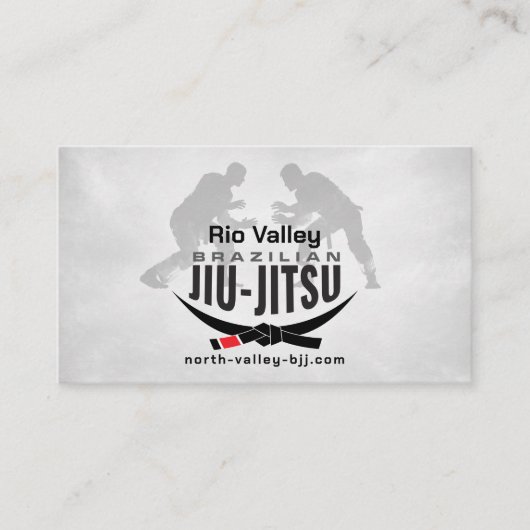 Brazilian Jiu-Jitsu Instructor 名刺 (正面)