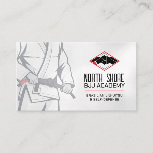 Brazilian Jiu-Jitsu Instructor 名刺 (正面)