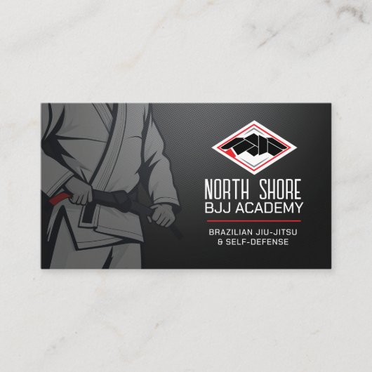 Brazilian Jiu-Jitsu Instructor 名刺 (正面)