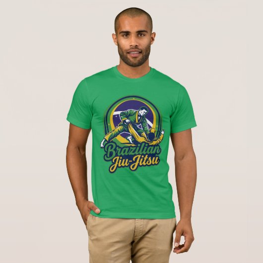 Brazilian Jiu-Jitsu Martial Arts Tシャツ (正面フル)