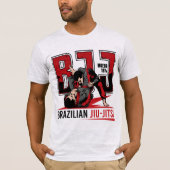 Brazilian Jiu-Jitsu Martial Arts Tシャツ (正面)