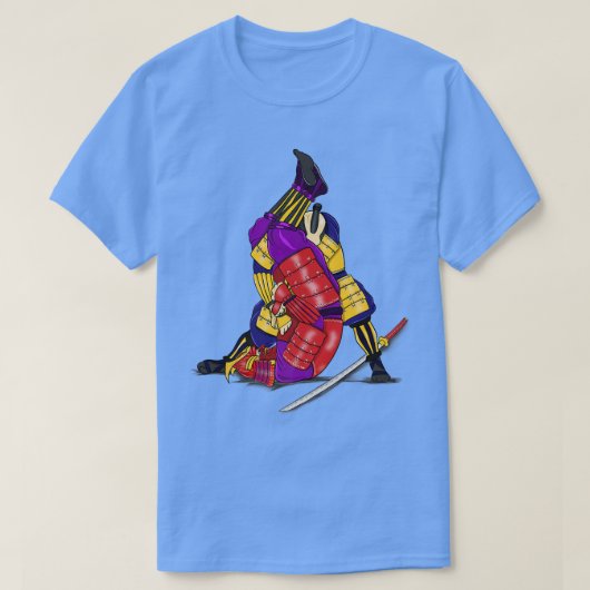 Brazilian Jiujitsu Ancient Samurai armbar submiss Tシャツ (デザイン正面)
