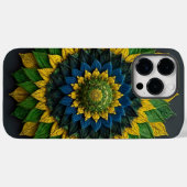 Brazilian Leaf Mandala - Phone Case Case-Mate iPhoneケース (裏面 (横))