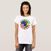 braziliznのアメリカ人 tシャツ (正面フル)