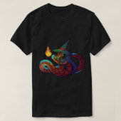 Brazillian Rainbow Boa  Calcifer     Tシャツ (デザイン正面)