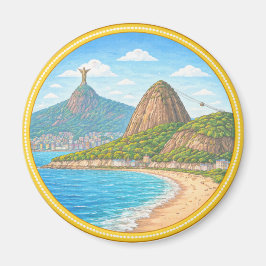 Brazil's Rio de Janeiro マグネット