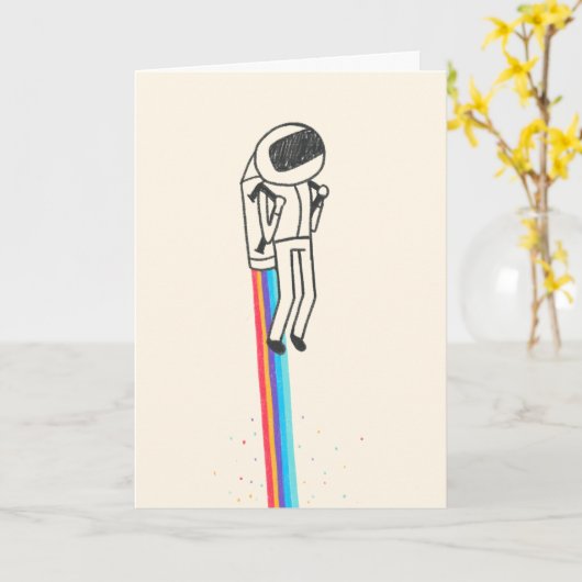 BRBロール カード (黄色い花)