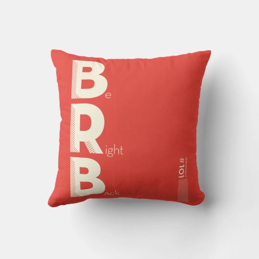 BRB クッション (裏面)