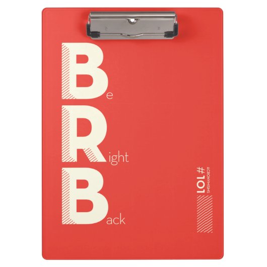 BRB クリップボード (正面)