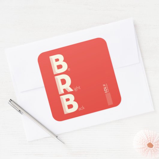 BRB スクエアシール (封筒)