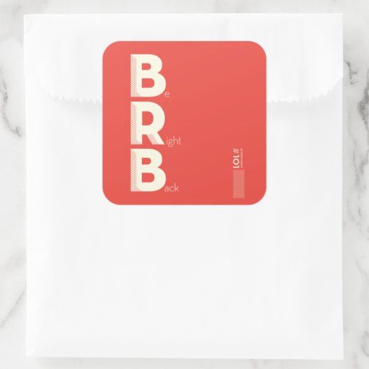 BRB スクエアシール (バッグ)