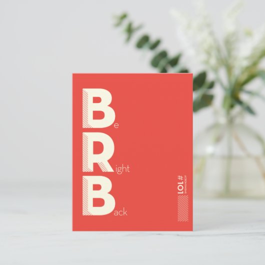 BRB ポストカード (スタンド正面)