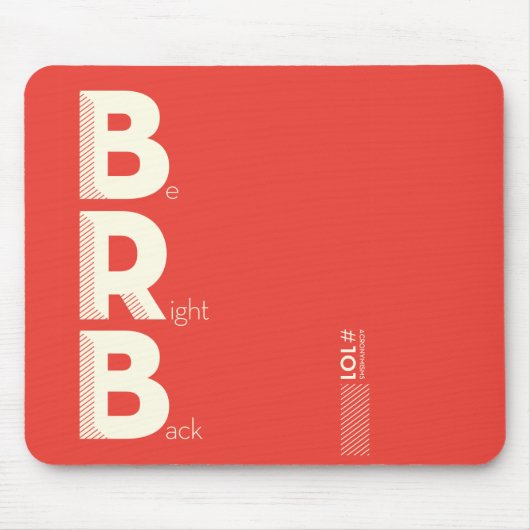 BRB マウスパッド (正面)