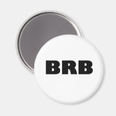 BRB （右折） マグネット (正面/裏面)