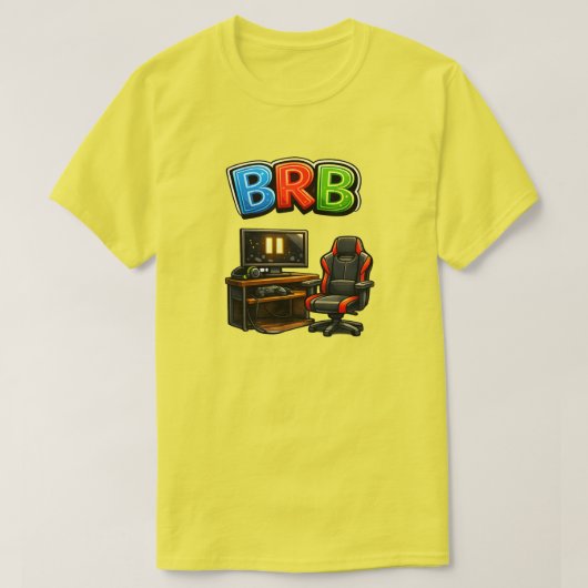 BRB 2 Tシャツ (デザイン正面)