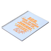 BRB Have To Finish Writing My Journal Entry  ノートブック (左側)