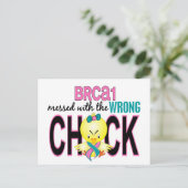 BRCA1が間違ったクリックで失敗 ポストカード (スタンド正面)