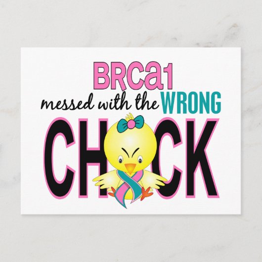 BRCA1が間違ったクリックで失敗 ポストカード (正面)