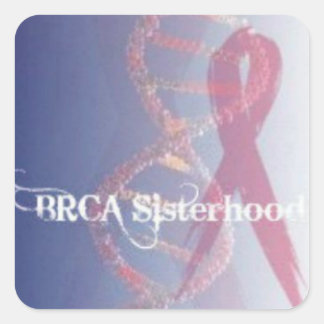 BRCA SISTERHOOD小型封筒用シール、シール スクエアシール