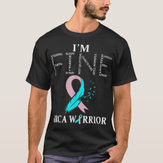 BRCA Warrior Im乳素晴らしがん認識度 Tシャツ