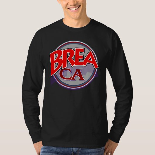 Breaカリフォルニアはワイシャツをおおいます Tシャツ (正面)