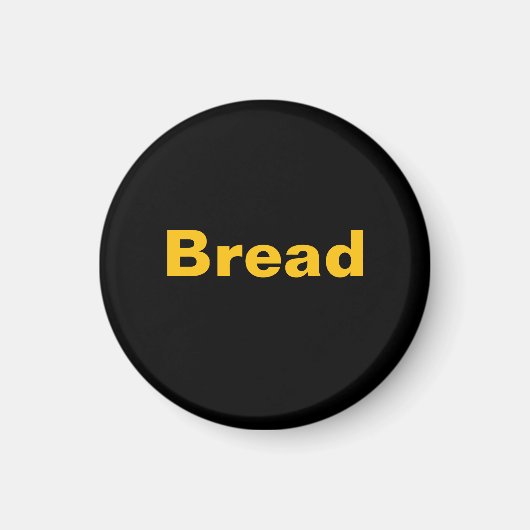 BREAD ロゴ フード マグネット (正面)