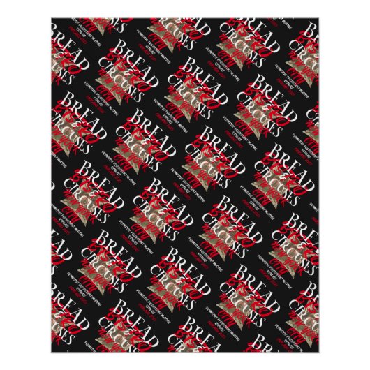 Bread and Circuses Bistro ニューヨークシティ ポスター (正面)