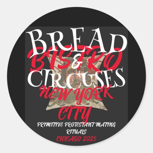 Bread and Circuses Bistro ニューヨークシティ ラウンドシール (正面)