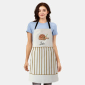 Bread Bakers Personalized Apron エプロン (着用した状態)