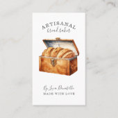 Bread Bakery Baker Business Card 名刺 (正面)
