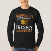 Bread Baking I Like Baker Tシャツ (正面)