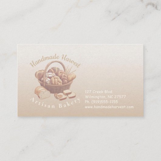 Bread Basket 名刺 (裏面)