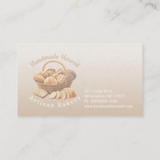 Bread Basket 名刺 (裏面)