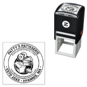 Bread Cake Baker Baker Business Name Loc URL Email セルフインキングスタンプ (インサイチュ)