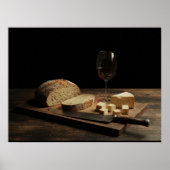 Bread, Cheese, and Wine ポスター (正面)