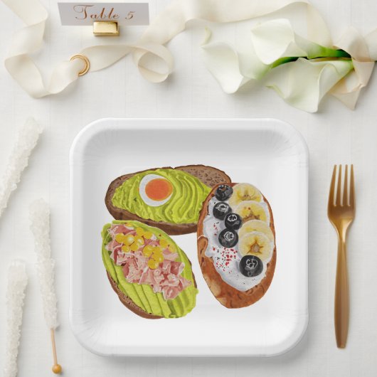 Bread for handmade. ペーパープレート (ウェディング)