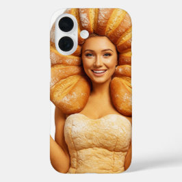 Bread Head High Fashion Loaf Model iPhone 16ケース