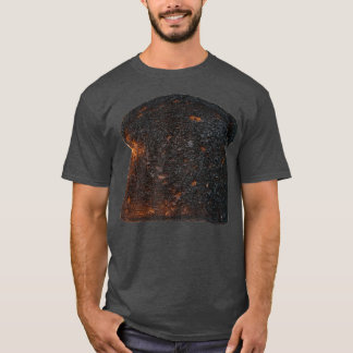 Bread Toast Burnt Halloween Easy Costume Idea Tシャツ