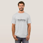Breaditarian。 誰かはグルテンを放すために言いましたか。 tシャツ (正面フル)