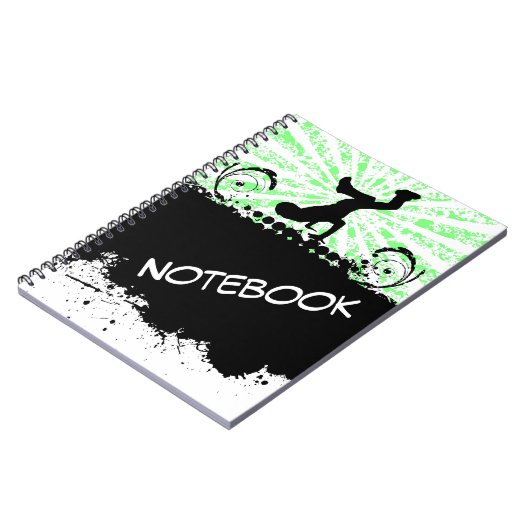 Break Dance Notebook ノートブック (左側)