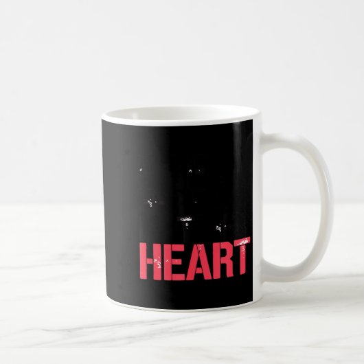 Break Her Not Heart Funny Quote コーヒーマグカップ (右)