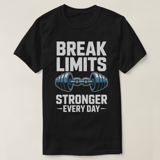 Break Limits Gym Tee Tシャツ (デザイン正面)