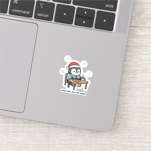 Break Now Save the Season Penguin Sticker  シール (詳細)