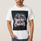 Break the chain  tシャツ (正面)