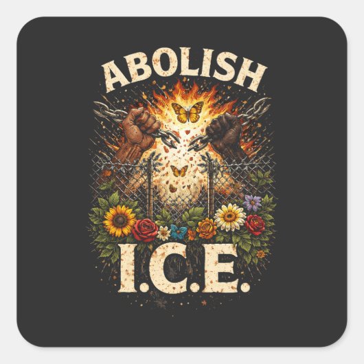 Break the Chains スクエアシール (正面)